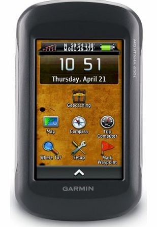Garmin Montana 650T Outdoor Handheld GPS Unit