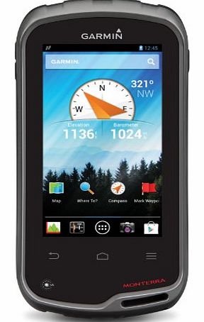 Garmin Monterra Rugged Handheld GPS with Android Operating System/Wi-Fi/Camera