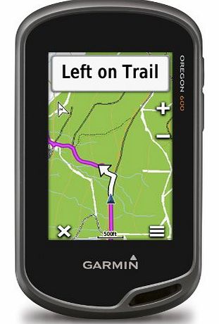 Garmin Oregon 600 Handheld GPS with TOPO UK and Ireland Light Map