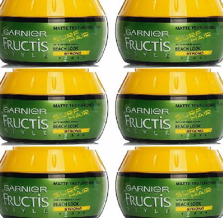 Garnier Fructis Surf Texturising Gum Pot 3 Pack