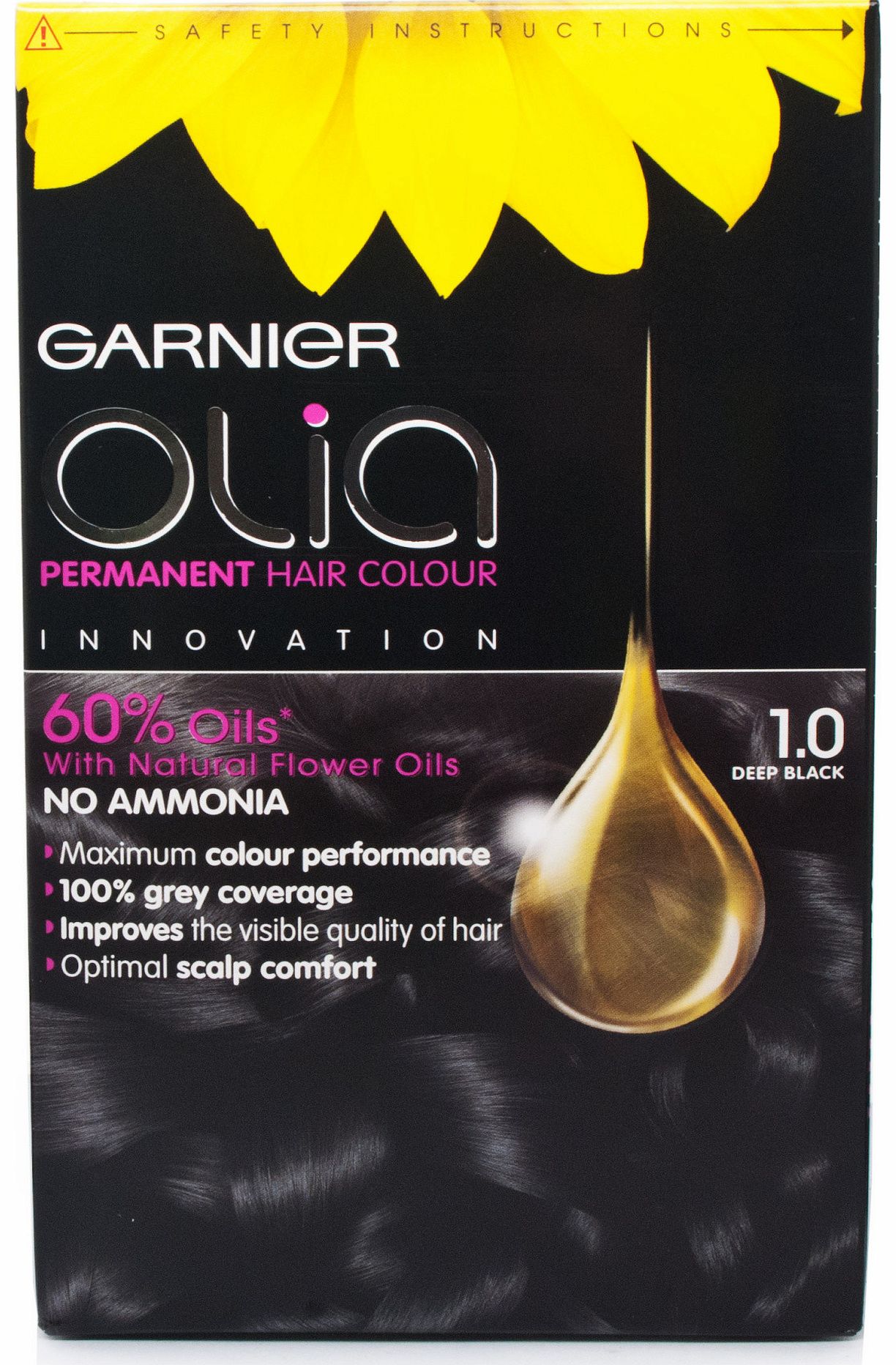 Garnier Olia Deep Black 1.0