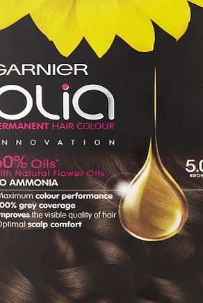 Garnier Olia Permanent Hair Colour 5.0 Brown