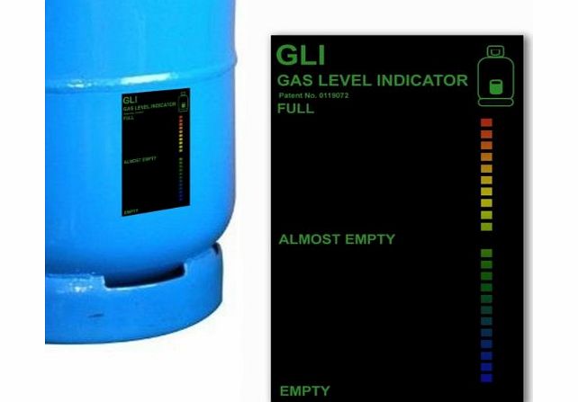 Gas Level Indicator - Colour Changing Products Gas Level Indicator Gauge for house caravan bbq camping boat motorhome - MADE IN THE UK - SUMMER DEAL