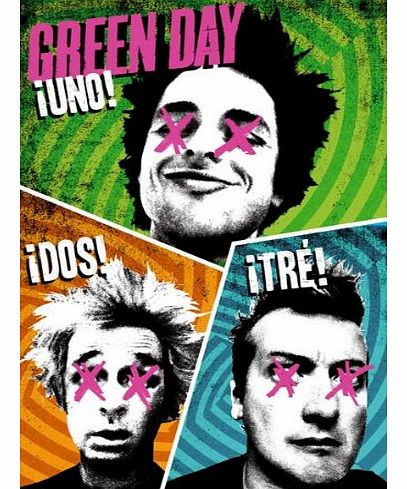 GB eye 61 x 91.5 cm Green Day Trio Maxi Poster