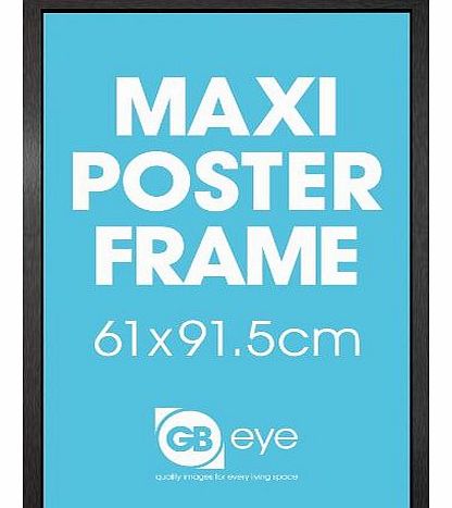Black Wooden 61x91.5cm Maxi Poster Frame