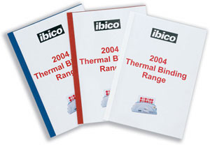 Thermal Binding Covers 3mm Front PVC Clear