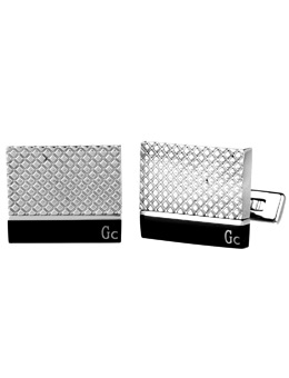 Gc Guess Collection Gents Rectangular Cufflinks