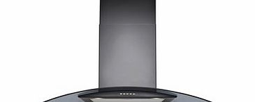 GDHA 900CGH 90cm Chimney Hood Black