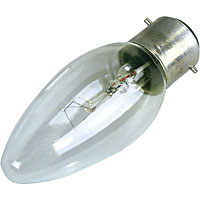 GE Candle Bulb 25W BC