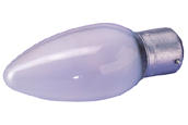 25BCCLPC / 25W Candle Lamp - Bayonet Cap - Clear - Pack of 4