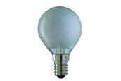 GE Lighting 40SESOPRD / 40W Round Lamp - Small Edison Screw - Opal - Pack of 4