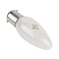 GE Opal Candle Lamp 60W BC