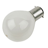 GE Round 45mm Opal 60W BC