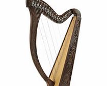 Gear4Music 29 String Irish Harp with Levers By Gear4music -