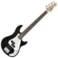 Gear4Music 3/4 LA Bass Guitar by Gear4music Black
