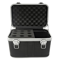 Gear4Music 9 Microphone Case ABS by Gear4music