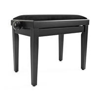 Adjustable Piano Stool by Gear4music Matte Black