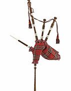 Gear4Music Bagpipes by Gear4music Half Size Royal Stewart