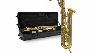 Gear4music Baritone Saxophone by Gear4music- Gold