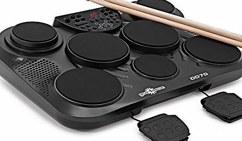 DD305 Portable Electronic Drum Pads by Gear4music