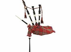 Gear4Music Deluxe Bagpipes by Gear4music Royal Stewart -