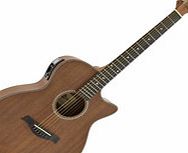 Gear4Music Deluxe Electro Acoustic Folk Guitar by