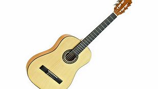 Gear4Music Deluxe Junior Classical Guitar Natural by