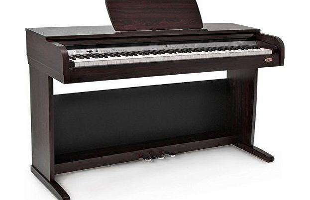 Gear4Music DP10 Digital Piano by Gear4music Dark Rosewood