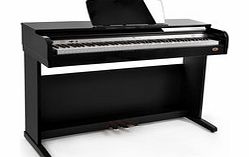 Gear4Music DP10 Digital Piano by Gear4music Gloss Black