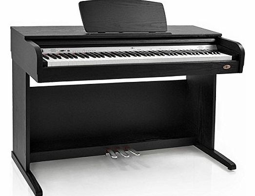 Gear4Music DP10 Digital Piano by Gear4music Matt Black - Nearly New