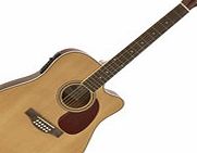 Gear4Music Dreadnought 12 String Electro Acoustic Guitar-