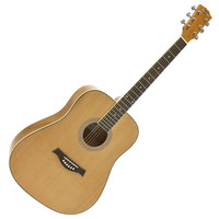 Gear4Music Dreadnought Acoustic Guitar by Gear4music Natural