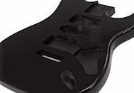 Gear4Music Electric Guitar Body Black