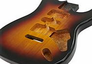 Gear4Music Electric Guitar Body Sunburst
