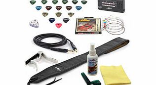 Gear4Music Electric Guitar Players Complete Gift Pack