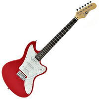 Gear4Music Electric-JG Guitar by Gear4music Red