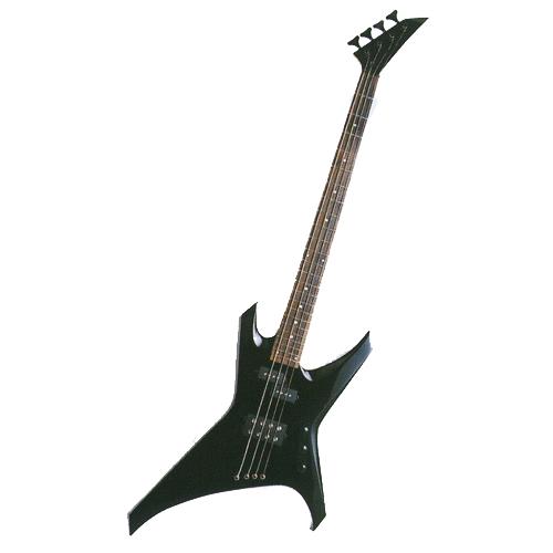 Electric Metal Bass guitar by gear4music