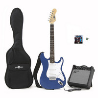 Electric-ST Guitar   Amp Pack BLUE