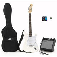 Electric-ST Guitar   Amp Pack WHITE