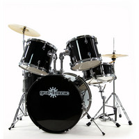 Full Size Starter Drum Kit by G4M- BLACK