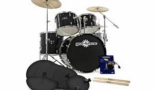 GD-7 Drum Kit + Complete Pack Black