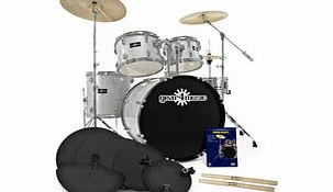 GD-7 Fusion Drum Kit + Complete Pack Silver