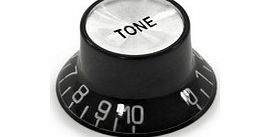 Gear4Music Guitar Tone Control Knob Top Hat