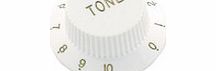Gear4Music Guitar Tone Control Knob White