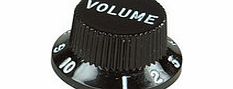 Gear4Music Guitar Volume Control Knob Black