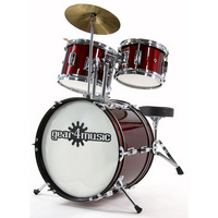 Junior 3 Piece Drum Kit by Gear4music