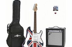 LA Electric Guitar + 35W Complete Pack Special