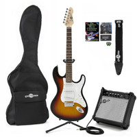 Gear4Music LA Electric Guitar   Complete Pack Sunburst