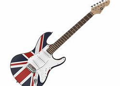 Gear4Music LA Electric Guitar by Gear4music Union Jack