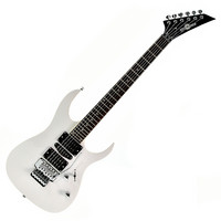 Gear4Music Metal J II Guitar by Gear4music White
